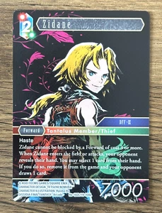 Final Fantasy TCG Legacy Collection Zidane Re-182L/19-108L *SIN LÁMINA* Leyenda - Imagen 1 de 1
