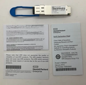 Aruba HPE X142 40G QSFP+ LC Single-Mode Transceiver JH232A - Bild 1 von 8