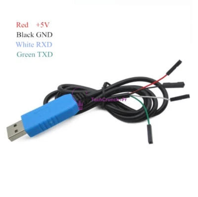 PL2303TA USB TTL to RS232 Converter Serial Adapter Cable Fr Win XP/Vista/7/8/8.1 - Photo 1/4