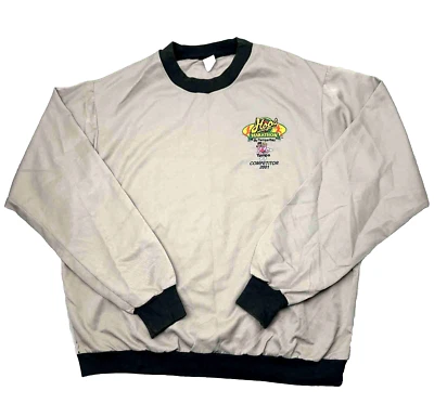 Винтажная футболка для марафона Tampa Bay 2001 для взрослых M Hops Bar вышитый логотип графика - Изображение 1 из 4