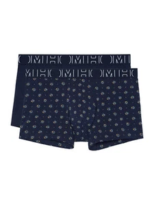 HOM Hombre Retro Pantalones Paquete de 2 Davide Boxer Boxer Pantalones Hombre Estampado - Imagen 1 de 8