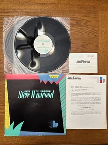United Stations Programming Presents Steve Winwood Story Vinyl W/ Line Sheets - Foto 1 di 11
