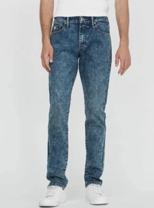 Guess Herren Scotch Harold Skinny Jeans Medium Blue Wash Größe 36X32 - Bild 1 von 13