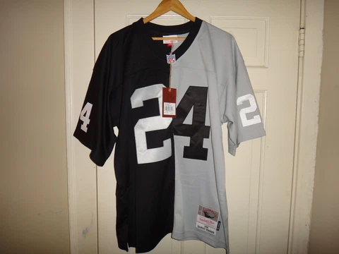 Charles Woodson 1998 Mitchell & Ness Raiders Men's Throwback Split Legacy Jersey Cover