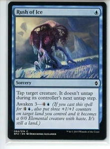 RUSH OF ICE Battle for Zendikar #84 BFZ(NM)(MTG) - Picture 1 of 1