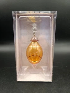 Hallmark Andenken 2002 Perfect Harmony Joy Gold geätztes Glas Weihnachtsschmuck - Bild 1 von 7