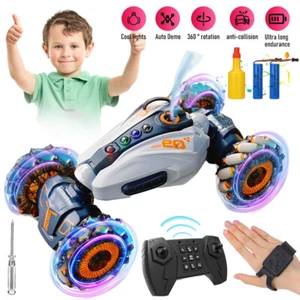 2,4GHz Ferngesteuertes Auto Junge Mädchen RC Stunt Car Racing Rennauto Spielzeug - Bild 1 von 12