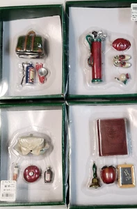 Abt 56 4 Freizeitbeschäftigungen Weihnachtsschmuck Posten Arzt Golf Lehrer Krankenschwester Berufe - Bild 1 von 23
