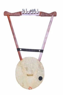 Kirar traditional Ethiopian musical instrument handcrafted in Ethiopia - Image 1 of 4