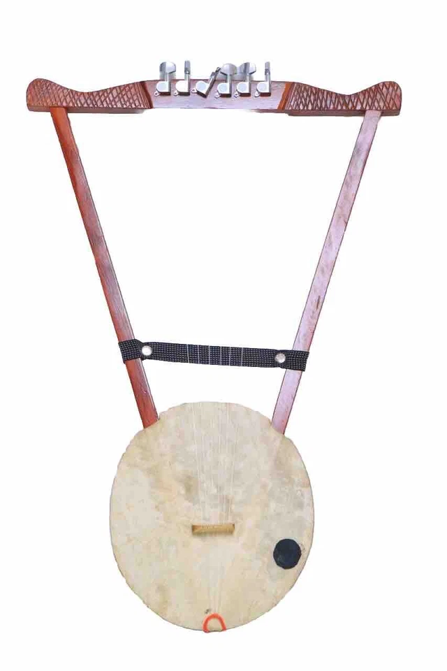 Kirar traditional Ethiopian musical instrument handcrafted in Ethiopia - Image 1 of 4