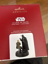 Hallmark Keepsake 2020 Ornament Star Wars A New Hope  A Lack Of Faith  Vader