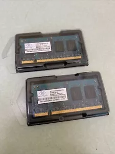 NANYA 1GB (2 x 512MB) Laptop Memory 2Rx16 PC2-4200S NT512T64UH8A1FN-37B RAM - Picture 1 of 1