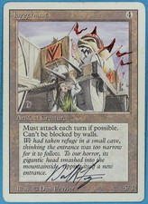 Juggernaut Revised PLD Uncommon Artist Signed Altered CARD (sa5010) ABUGames