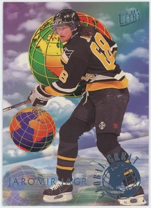 Jaromir Jagr 1994-95 Fleer Ultra Global Great 4 de 10 Pittsburgh Penguins 30544 - Imagen 1 de 3