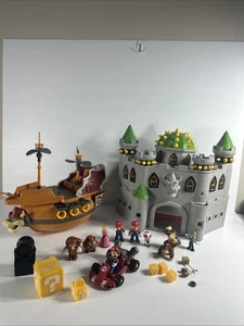 Super Mario Bowser's Ship & Bowser's Castle That ROARS - Imagen 1 de 7