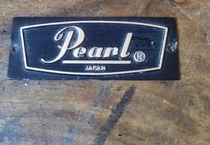 X1 LOGO VINTAGE PEARL DRUMS / 4 DISPONIBLES - Picture 1 of 3