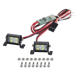 RC Auto LED Scheinwerfer für Axial RC4WD 1:10 RC Auto LKW Modell DIY Zubehör - Bild 1 von 7