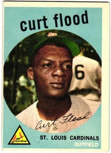 1959 Topps - Curt Flood #353 EX  - Imagen 1 de 2