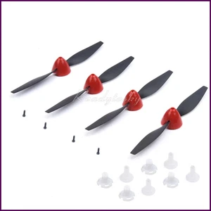 Set 2/4pz Elica Eachine Mini Mustang P-51d Rc Ricambio Aereo 130x70mm - Foto 1 di 26