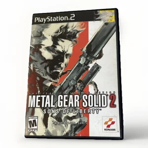 Metal Gear Solid 2 Sons of Liberty PlayStation 2 PS2 Complete Tested Manual Disc - Picture 1 of 4