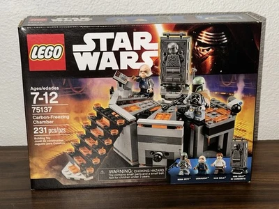 LEGO Star Wars CÁMARA DE CONGELACIÓN DE CARBONO 75137 - Juego retirado - ¡¡SELLADO DE FÁBRICA!!! Foto 1 de 4