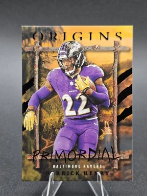2025 Panini Origins 💥💥 Derrick Henry 💥💥 Estuche HIT SSP PRIMORDIAL Foto 1 de 4