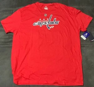 NHL NEU T-Shirt Washington Capitals 3XL XXXL Herren Etikett Trikot Draisaitl USA - Bild 1 von 4