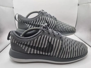 Nike Roshe Two Flyknit Grey Running Trainers Size 7.5 - Picture 1 of 12