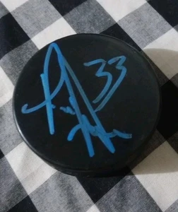 Kris Draiper Signed Blank Hockey Puck Detroit Redwings - Picture 1 of 1