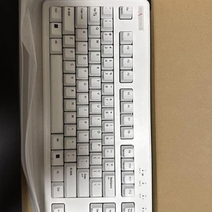 Topre REALFORCE 45g US layout APC Silent switch Keyboard White Used - Picture 1 of 2