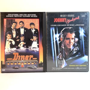 DINER / JOHNNY HANDSOME (DVD) Mickey Rourke - Comedy Crime Drama Thriller - Picture 1 of 9