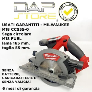 USATI GARANTITI - Sega circolare FUEL M18 CCS55-0 senza batterie! In garanzia! - Foto 1 di 5
