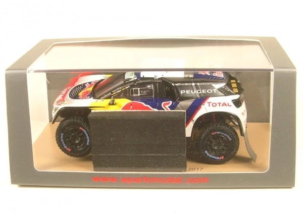 Peugeot 3008 DKR No.304 Rally Dakar 2017 (C. Sainz - L. Cruz) 1:43 Spark in OVP - Immagine 1 di 1