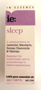 IN ESSENCE - SLEEP - 100% PURE ESSENTIAL OIL - 25ML - BRAND NEW IN BOX - Picture 1 of 1