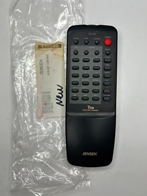 Jensen 257A-REM Remote Control, OEM NOS for JMX257 7-CD Disc Changer Player - Image 1 of 2