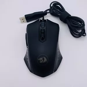 Redragon S113-KN USB Wired Optical Gaming Mouse LED RGB 4200 DPI 5V 150mA Tested - Picture 1 of 13