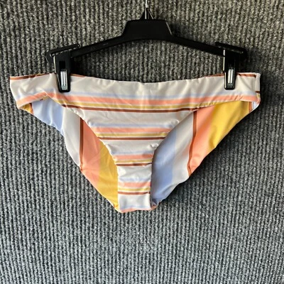 O'Neill Bikini Mujer Grande Blanco Traje de Baño Parte Inferior Traje de Baño Reversible Playa Foto 1 de 4