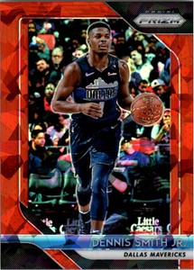 2018-19 Panini Prizm Prizms Red Ice #260 Dennis Smith Jr.