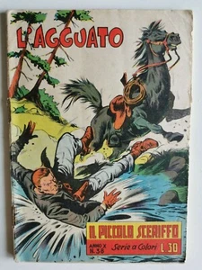 IL PICCOLO SCERIFFO ANNO X N. 38 L'AGGUATO - SERIE A COLORI 1957 - Imagen 1 de 4