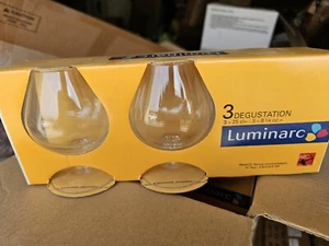Luminarc 3 x 81/4"oz snifter glasses - Picture 1 of 6