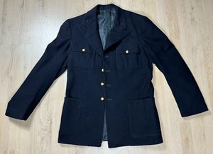 Vintage WW2 era US Coast Guard Dress Blue Uniform Tunic Jacket Navy - Picture 1 of 13