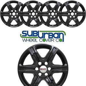 2017-2020 GMC Acadia SL / SLE1 17" GLOSS BLACK Wheel Skins # IMP-395BLK SET/4