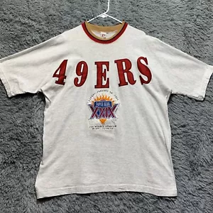49ers Niners SF San Fransisco embroidered Legends Athletics T-Shirt Size XL USA - Picture 1 of 12