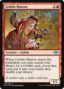 1x GOBLIN MATRONE - Goblin - Moderne Horizonte/Liste/7./Saga - MTG - Magic - Bild 1 von 3