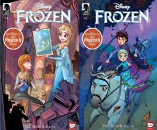 Disney Frozen: True Treasures Part 1 & 2 Variant Cover (A) Set Dark Horse Comics