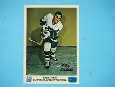 1973/74 ROYAL BANK LEADERS VANCOUVER CANUCKS HOCKEY PHOTO ANDRE BOUDRIAS PH NICE