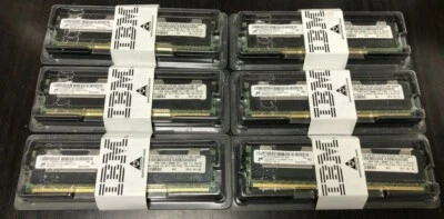 (Lot 6) MICRON PC3L-8500R 4Rx4 ECC REG Memory 96GB Kit (IBM 49Y1400, New) - Image 1 of 2