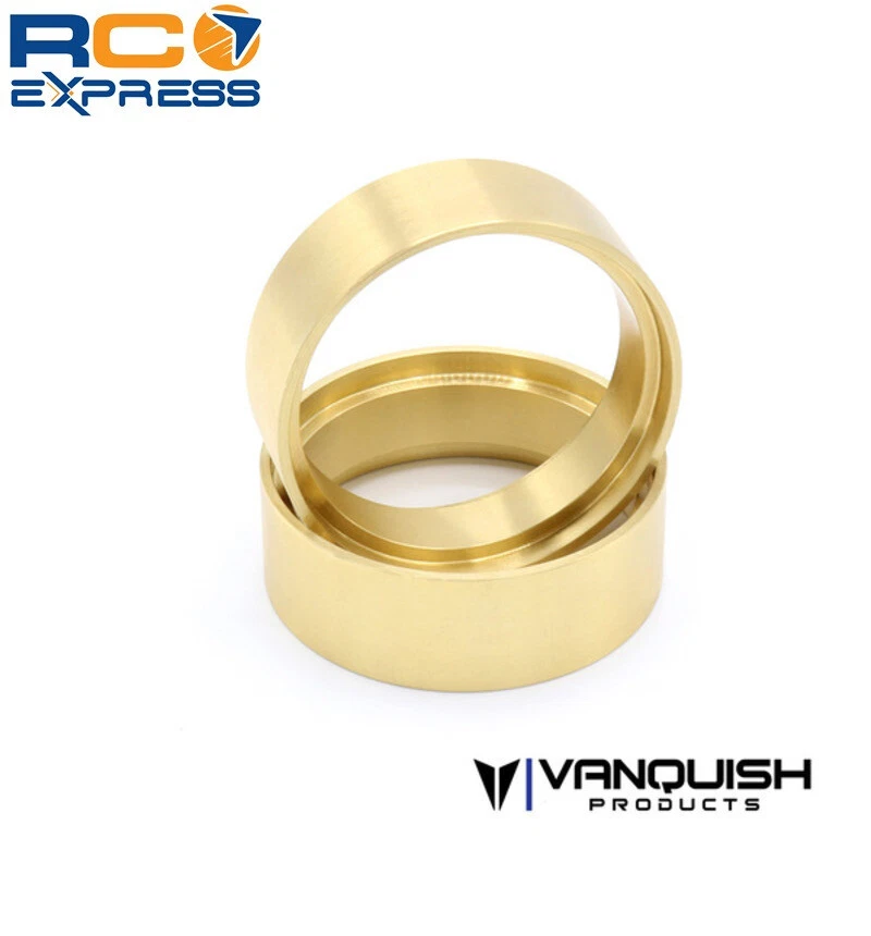 Vanquish 1.9 Brass 0.8 Wheel Clamp Rings Pair  VPS05253 - Image 1 of 1