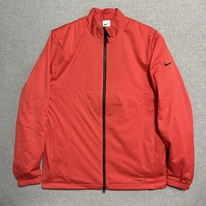Men’s Nike Jacket Golf Sz M Storm-Fit Victory Track Red Zip DA2867-631 - Picture 1 of 10