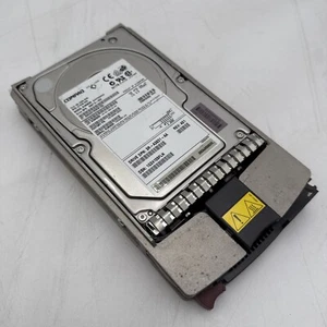 COMPAQ 3.5" 72.8GB 10K RPM Hard Drive: BD07265A22 Wide Ultra 3 SCSI 9V3006-025 - Picture 1 of 5
